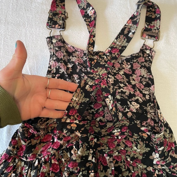 Floral overall short dress✨ - Picture 5 of 6